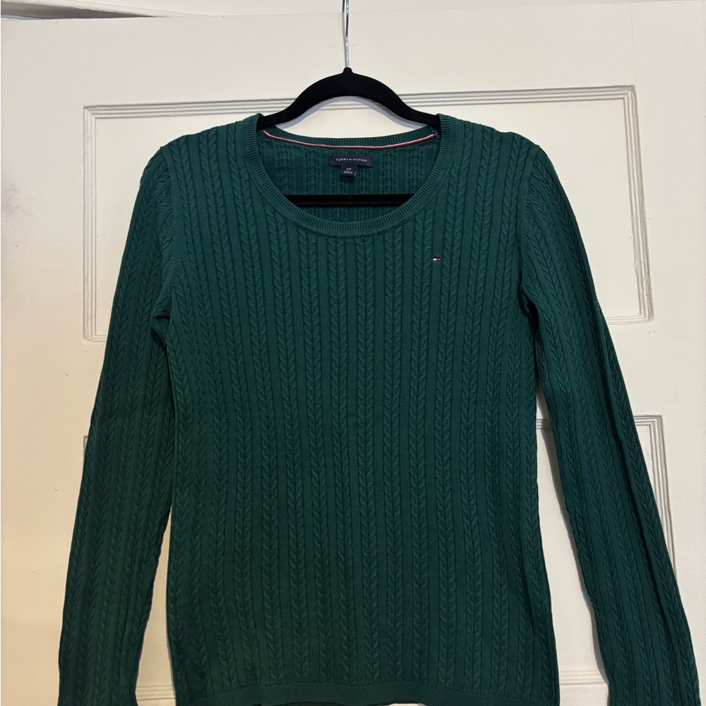 Forest Green Knit Sweater